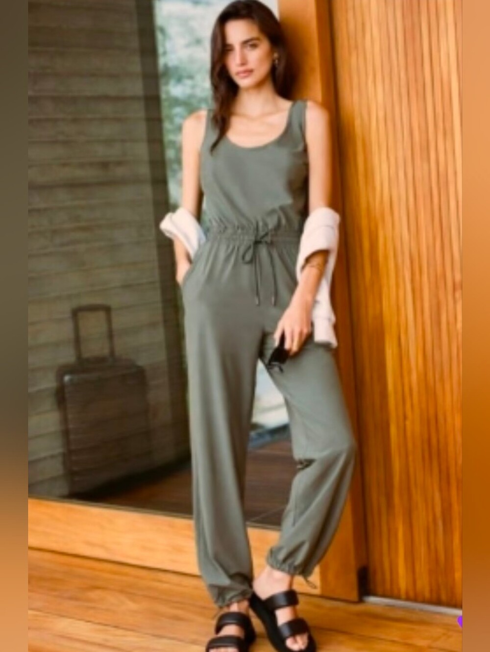 ❤️ ABERCROMBIE & FITCH TRAVELER JUMPSUIT, LARGE (12 - 14)
